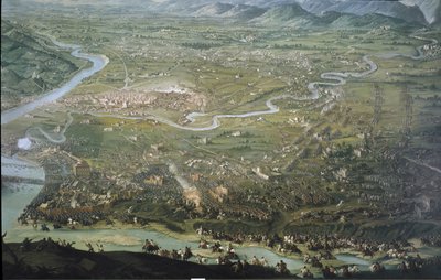 Bitwa o Turyn autorstwa Charles Parrocel