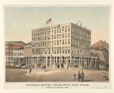 Howard Hotel, Broadway, Nowy Jork autorstwa Charles Parsons