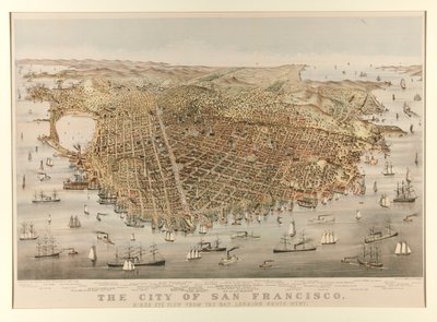 Miasto San Francisco - Ptak autorstwa Charles Parsons