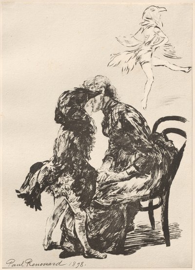 Przed baletem, 1898. autorstwa Charles Paul Renouard