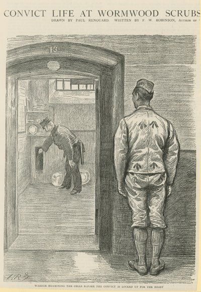 Skazaniec życia w Wormwood Scrubs autorstwa Charles Paul Renouard