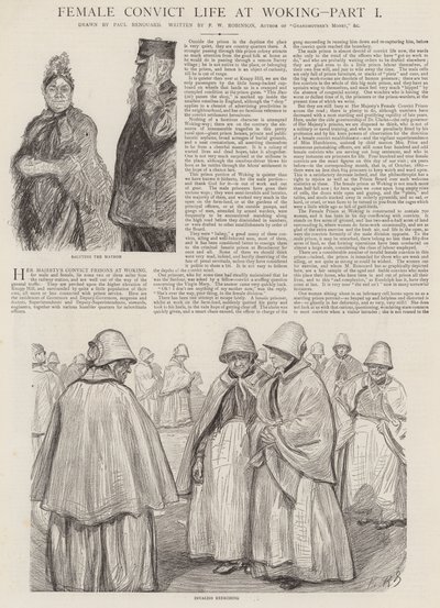 Życie skazanych kobiet w Woking autorstwa Charles Paul Renouard