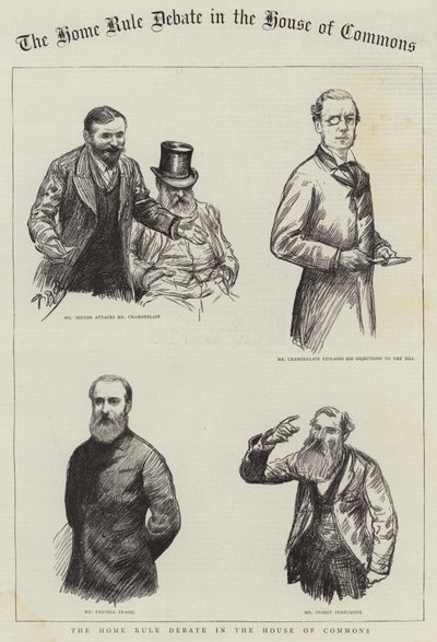 Debata na temat prawa wewnętrznego w Izbie Gmin autorstwa Charles Paul Renouard