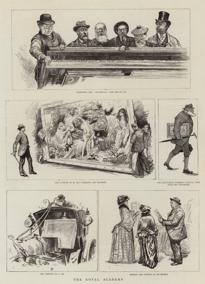 Akademia Królewska autorstwa Charles Paul Renouard