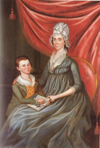 Eleanor Conway Hite i syn, James Madison Hite autorstwa Charles Peale Polk