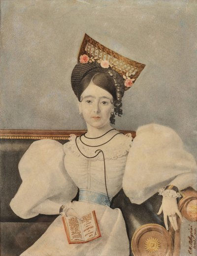 Pani Lucia Carranza de Rodríguez Orey autorstwa Charles Pellegrini