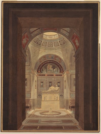 Izba Grobowa autorstwa Charles Percier