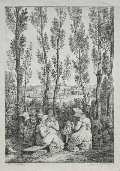 Piknik. autorstwa Charles Philibert Lasteyrie du Saillant