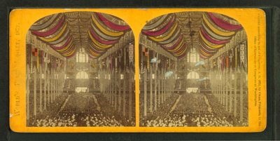 Światowy Jubileusz Pokoju lub Boston Coliseum, 1872 r autorstwa Charles Pollock