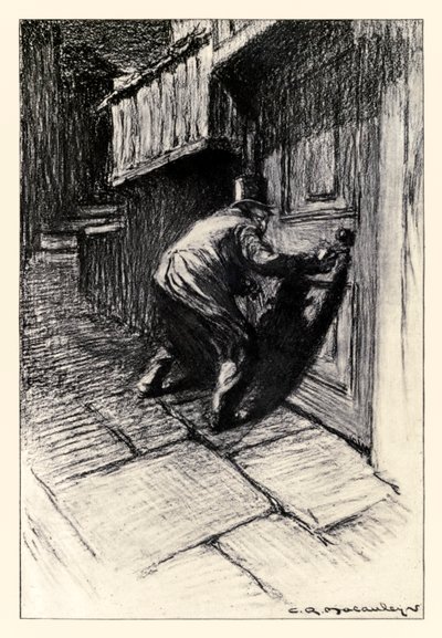 Frontyspis The Door z „Dziwnej sprawy doktora Jekylla i pana Hyde