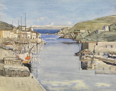 Port Południowy (akwarela na papierze) autorstwa Charles Rennie Mackintosh