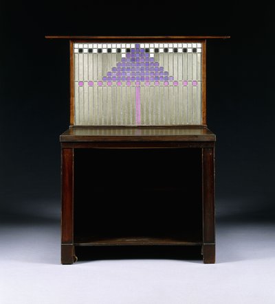 Szafka zaprojektowana dla Waltera W. Blackie Esq., Hill House, Edynburg autorstwa Charles Rennie Mackintosh