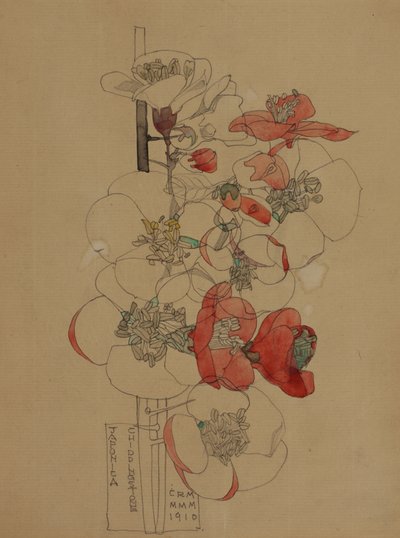 Japonica autorstwa Charles Rennie Mackintosh
