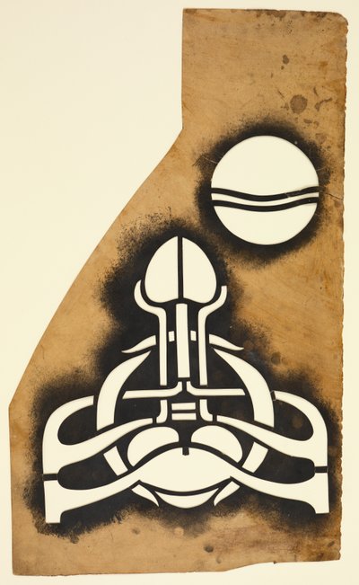 Szablon autorstwa Charles Rennie Mackintosh