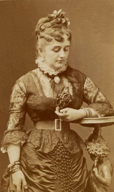 Fanny Lear, ok.1875 autorstwa Charles Reutlinger