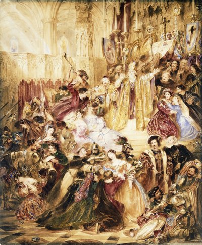 Błogosławieństwo przerwane, autorstwa Charles Robert Leslie