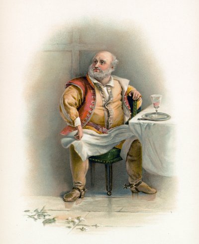 د شکسپیر فالستافپولي autorstwa Charles Robert Leslie