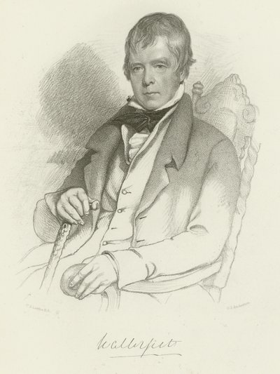 Sir Walter Scott autorstwa Charles Robert Leslie