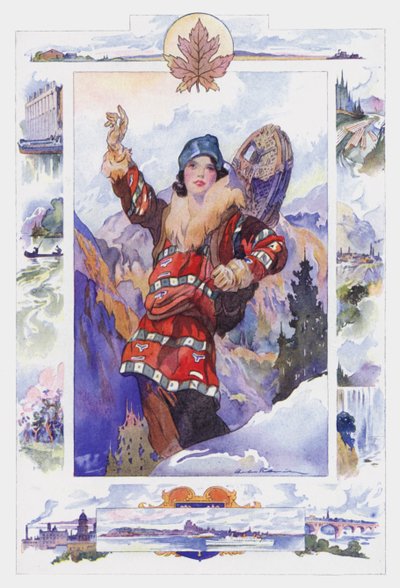 Kanada (kolor lito) autorstwa Charles Robinson