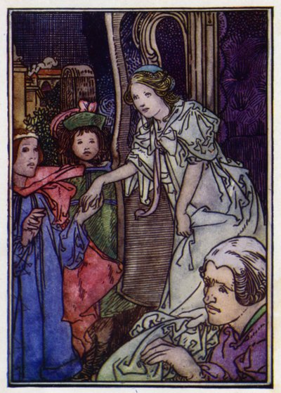 Kopciuszek (kolor lito) autorstwa Charles Robinson