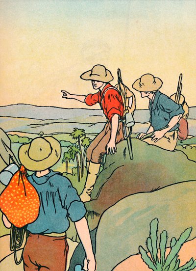 Pierwsi osadnicy w Australii, 1912 autorstwa Charles Robinson