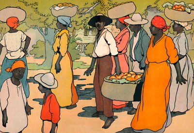 Idąc na targ, 1912 autorstwa Charles Robinson