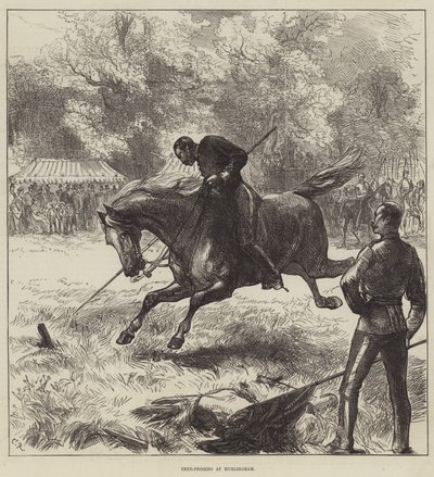 Przyczepianie namiotów w Hurlingham autorstwa Sir John Charles Robinson
