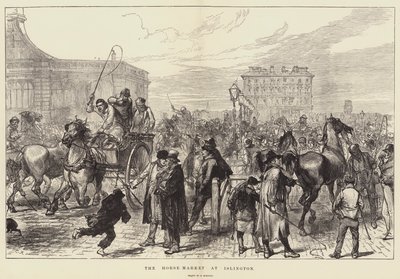 Horse Market w Islington autorstwa Sir John Charles Robinson