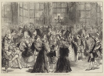 Bal markizy Salisbury dla młodzieży w Hatfield House autorstwa Sir John Charles Robinson