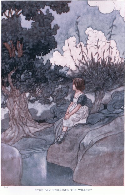 Dąb zganił wierzbę, lata 30. XX wieku autorstwa Charles Robinson