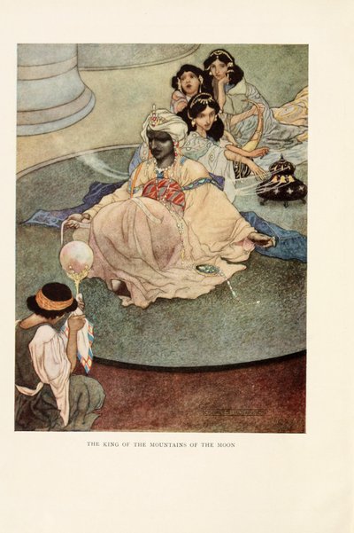Król gór księżyca autorstwa Charles Robinson