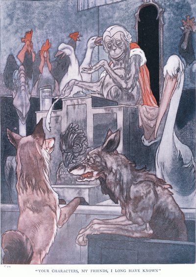 Twoje postacie, przyjacielu, znam od dawna., lata 30. XX wieku autorstwa Charles Robinson