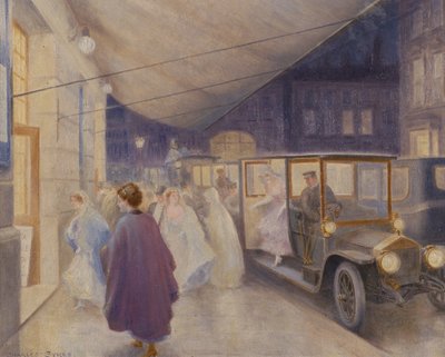 Przyjazd do Opery autorstwa Charles Robinson Sykes