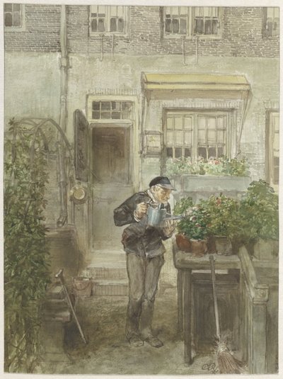 Miłośnik kwiatów autorstwa Charles Rochussen