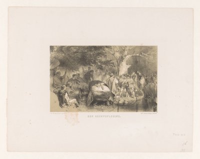 Wyrok i wyrok w lesie Pozew (tytuł na przedmiocie) autorstwa Charles Rochussen