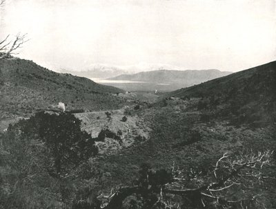 Jezioro Utah z Circle Point, Salt Lake City, USA, 1895. autorstwa Charles Roscoe Savage