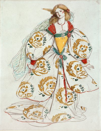 Kostiumy, c1850-1880 autorstwa Charles S Ricketts