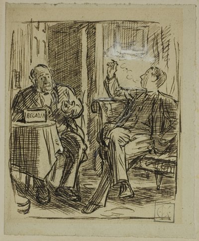 Miły syn autorstwa Charles Samuel Keene