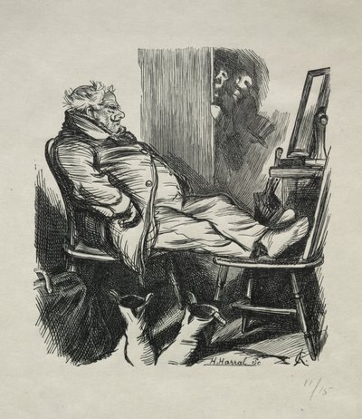 Jak zgubiłem wąsy autorstwa Charles Samuel Keene