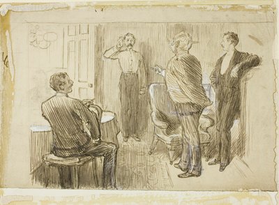 Oficer i Sanitariusz autorstwa Charles Samuel Keene