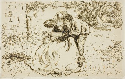 Perspektywiczny autorstwa Charles Samuel Keene