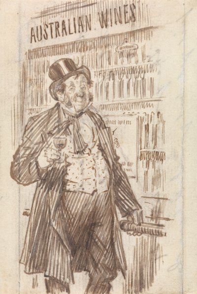 Robercie autorstwa Charles Samuel Keene