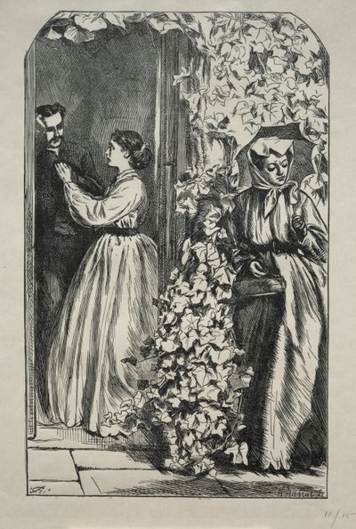 Co się stało z zabiciem bogatego wujka w Boże Narodzenie? autorstwa Charles Samuel Keene