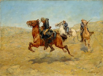 Mój Bunkie, 1899 autorstwa Charles Schreyvogel