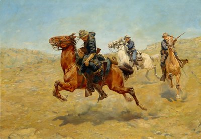 Mój Bunkie, ukończony 1899. autorstwa Charles Schreyvogel