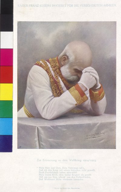 Cesarz Austrii Franciszek Józef I autorstwa Charles Scolik