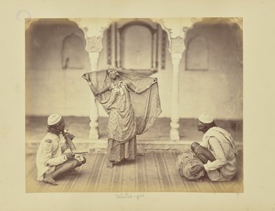 Nautch - dziewczyna autorstwa Charles Shepherd