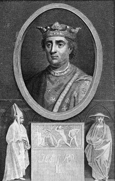 Henryk II, król Anglii, 1788. autorstwa Charles Sherwin