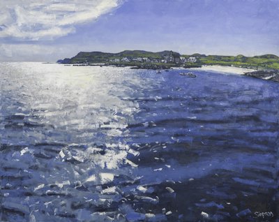 Iona Light, 2017 (olej na płótnie) autorstwa Charles Simpson
