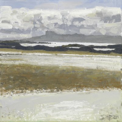 Sgurr, 2016 (olej na płótnie) autorstwa Charles Simpson